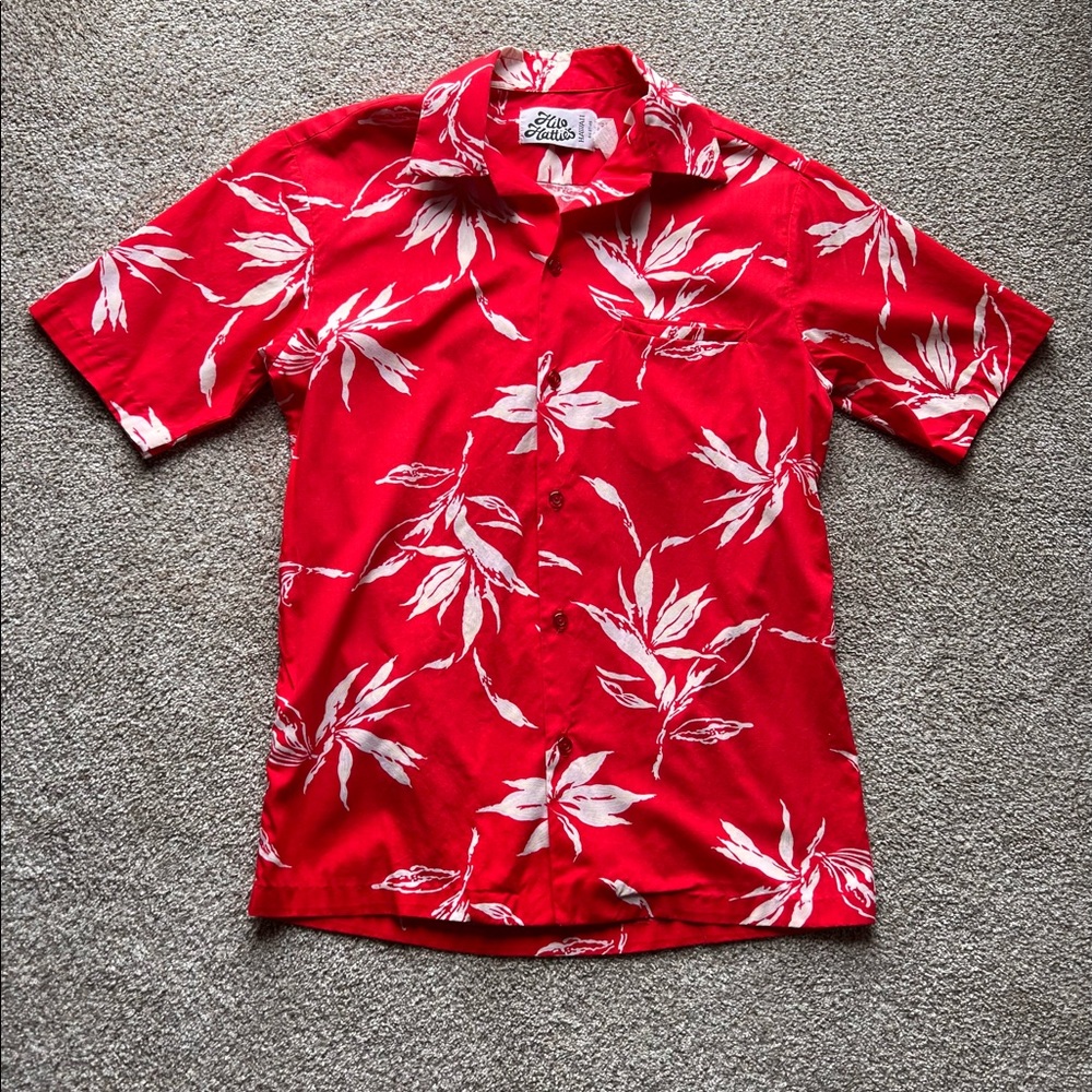 Vintage Hawaiian Button up Blouse